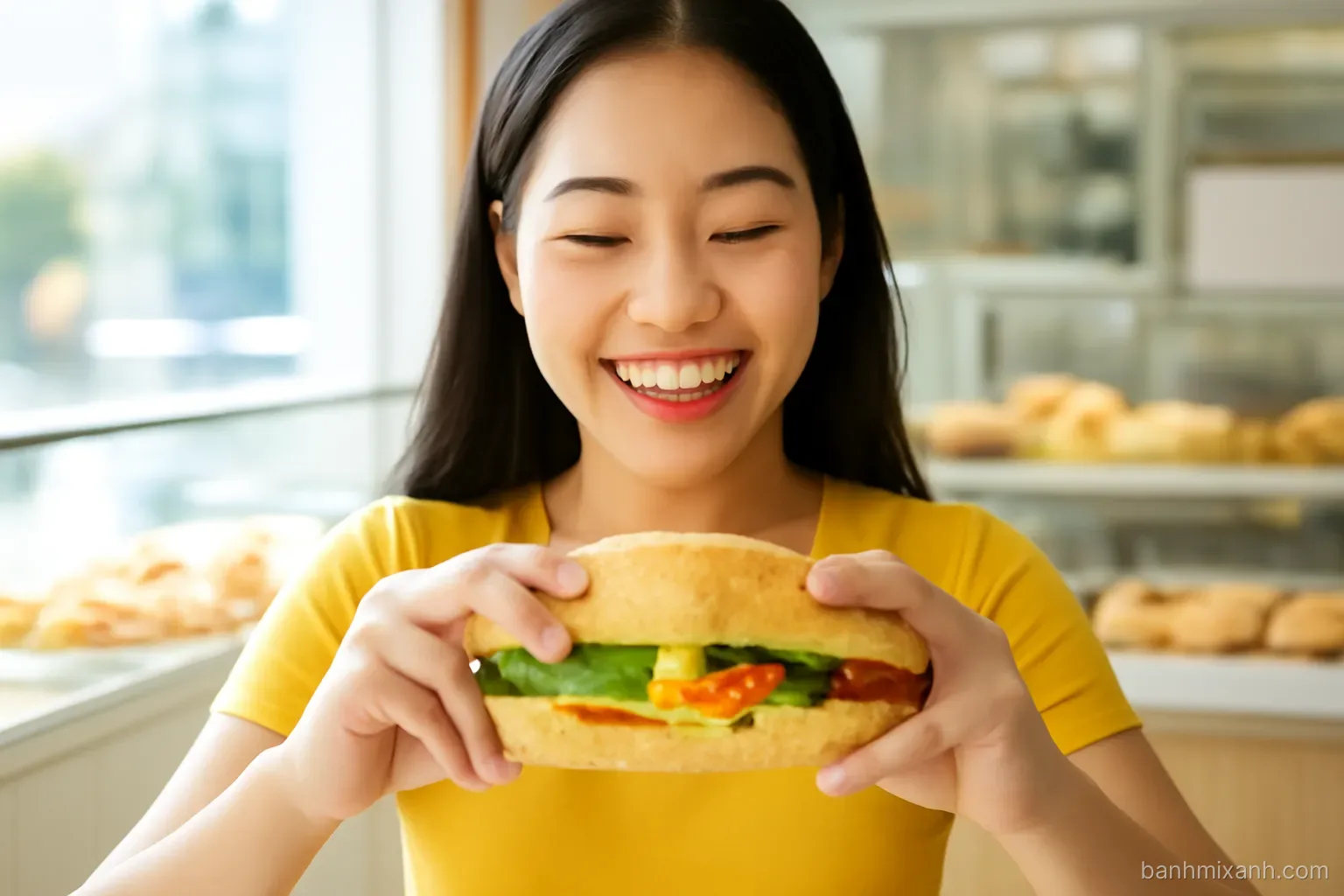 Cách chọn ổ bánh mì chay ngon: nhìn vỏ, bóp nhẹ, nghe tiếng giòn