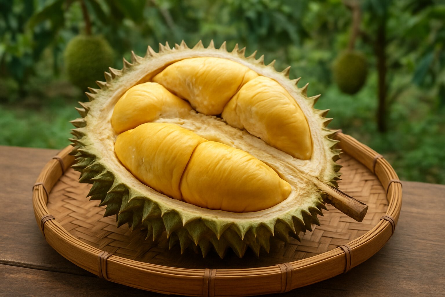 Ăn chay ở Cai Lậy: sầu riêng và loại mùi khiến người ta chia phe