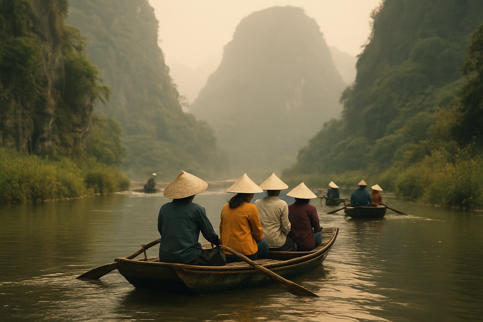 Ăn chay ở chùa Hương: rau sắng, mơ chùa Hương và một mâu thuẫn kéo dài