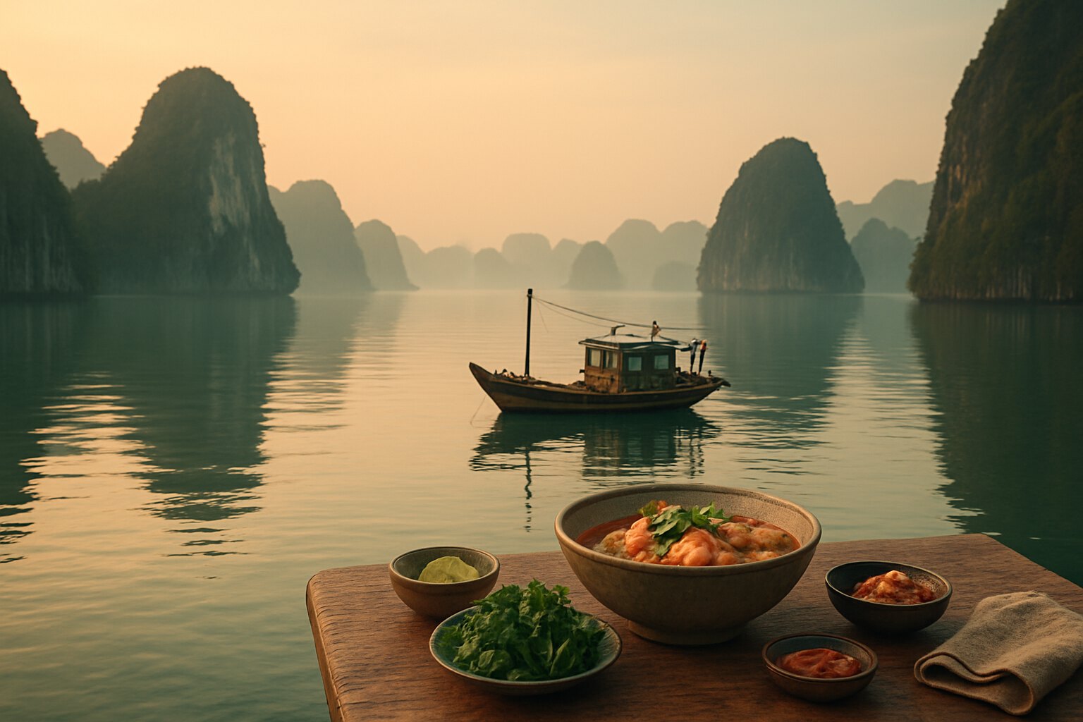 Ăn chay ở Hạ Long: di sản thế giới và khách quốc tế ăn chay
