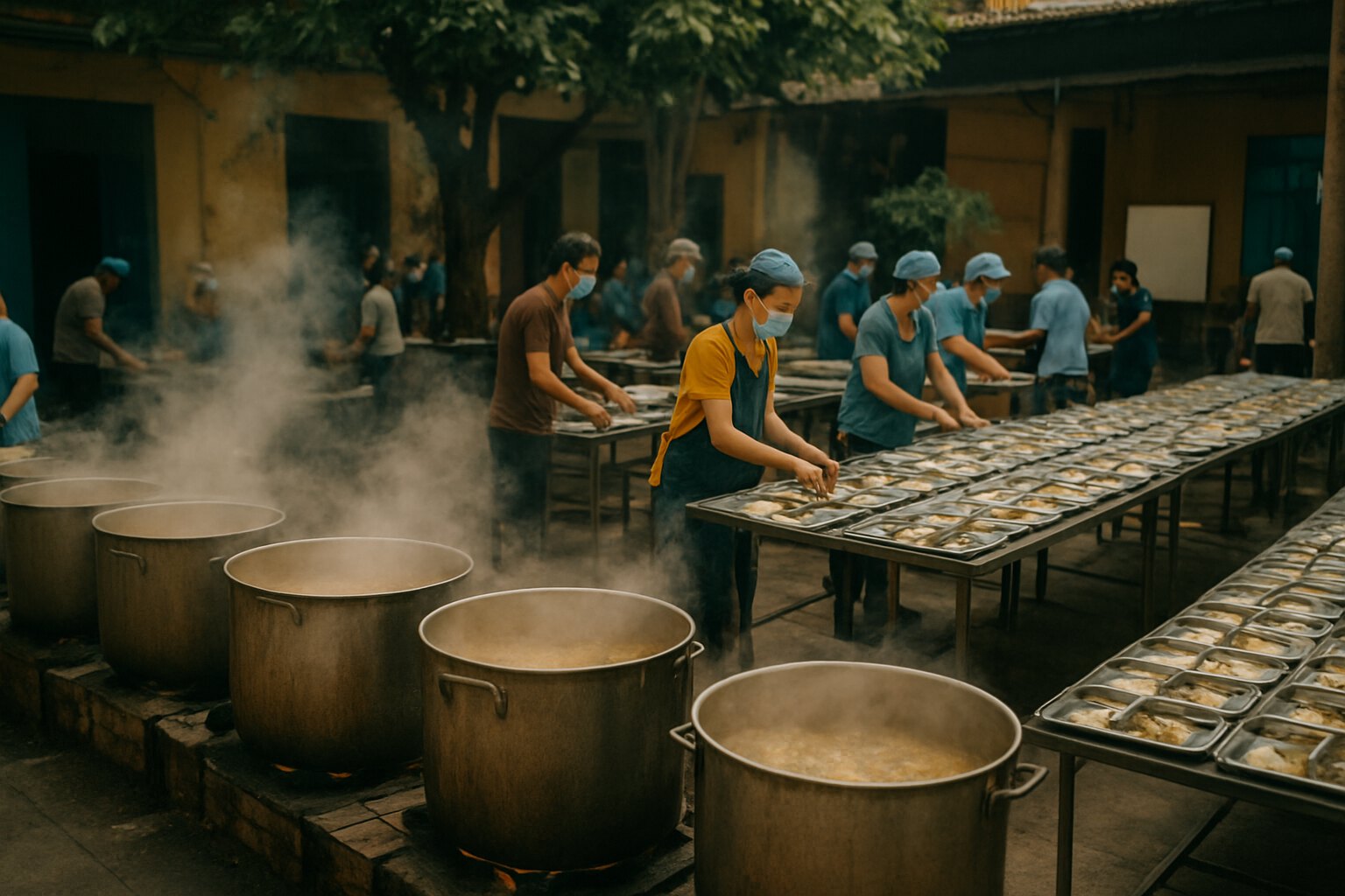 Ăn chay ở Rạch Giá: ba ngày giỗ mà cả vạn người ăn không mất tiền