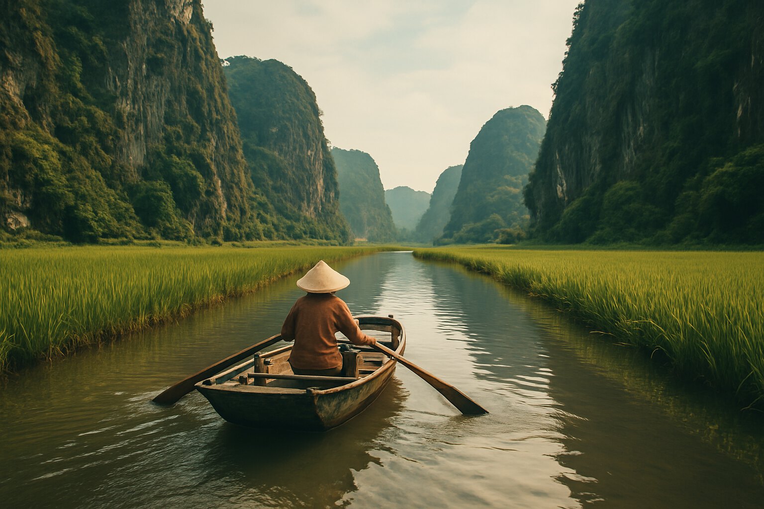 Ăn chay ở Tam Cốc - Tràng An: cơm cháy chay được, vấn đề nằm ở thứ rưới lên