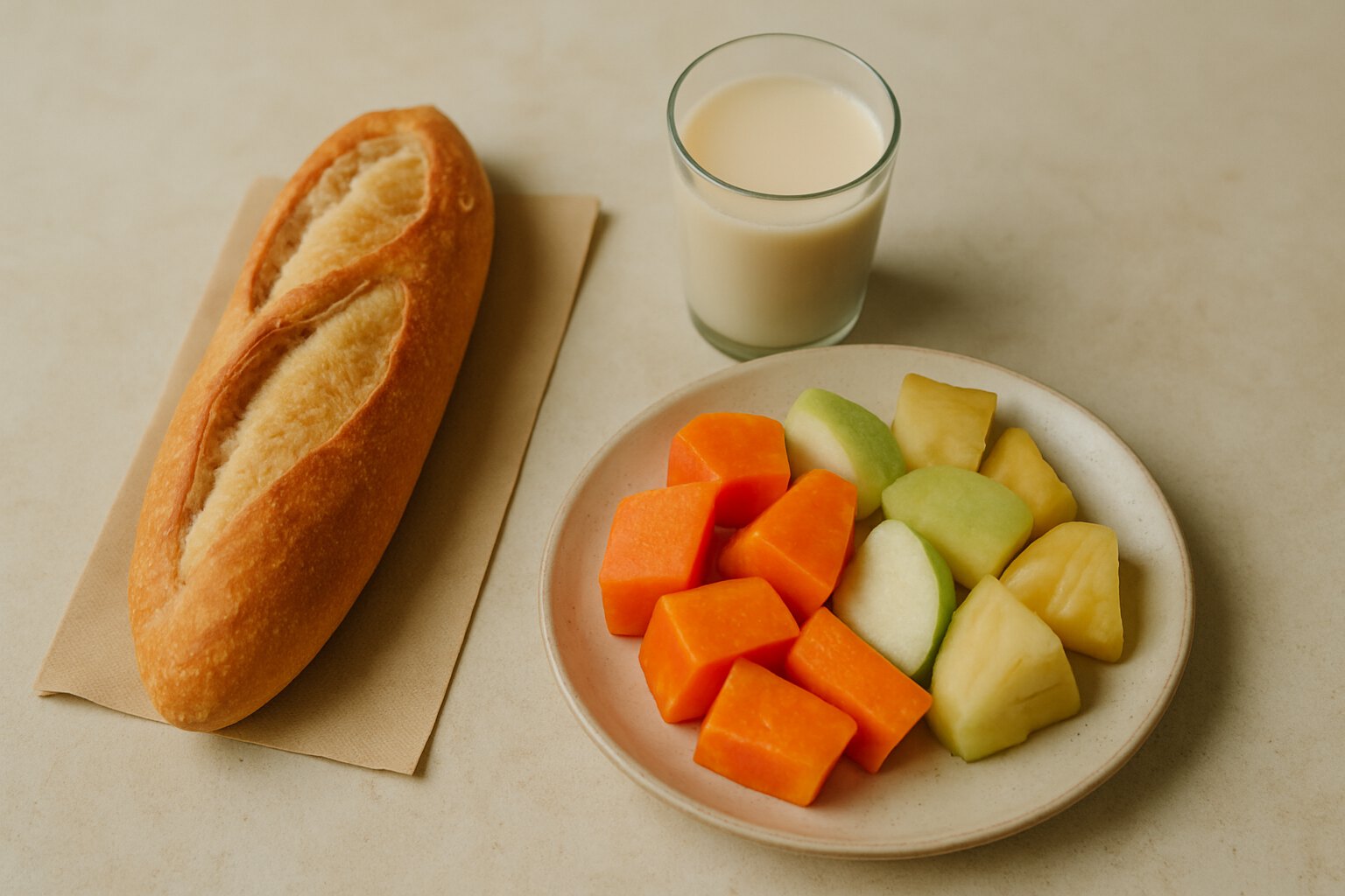 Ăn kèm gì để ổ bánh mì thành bữa đủ chứ không chỉ là bữa lót dạ