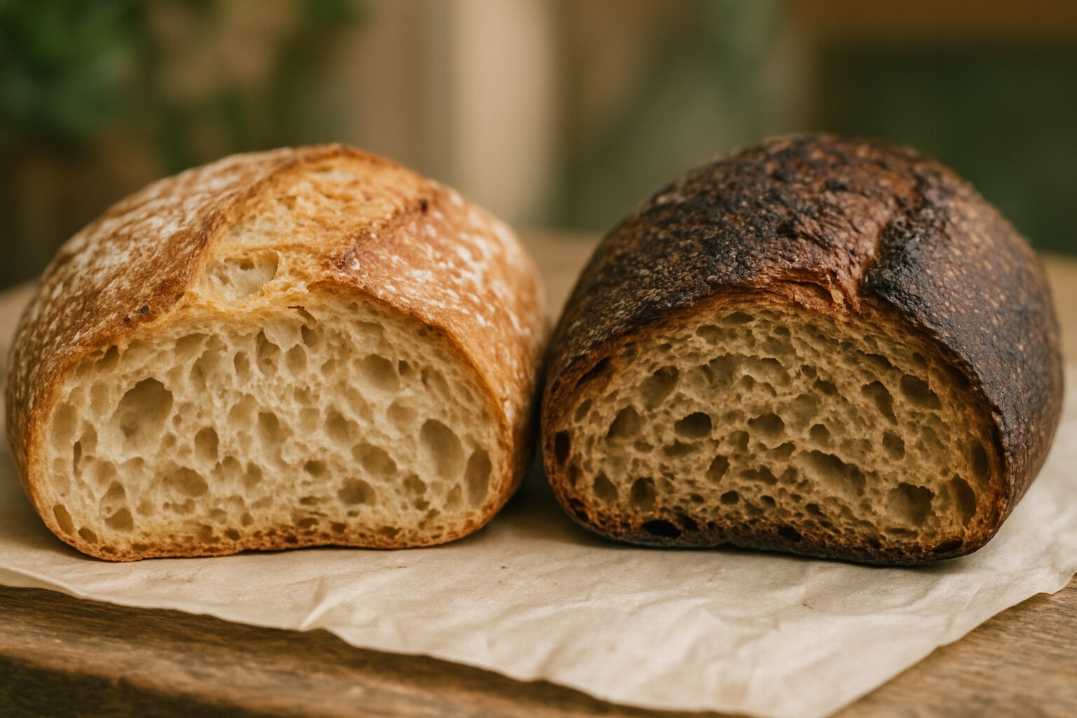 Why Vietnamese bread has a thin crackly crust and a baguette does not