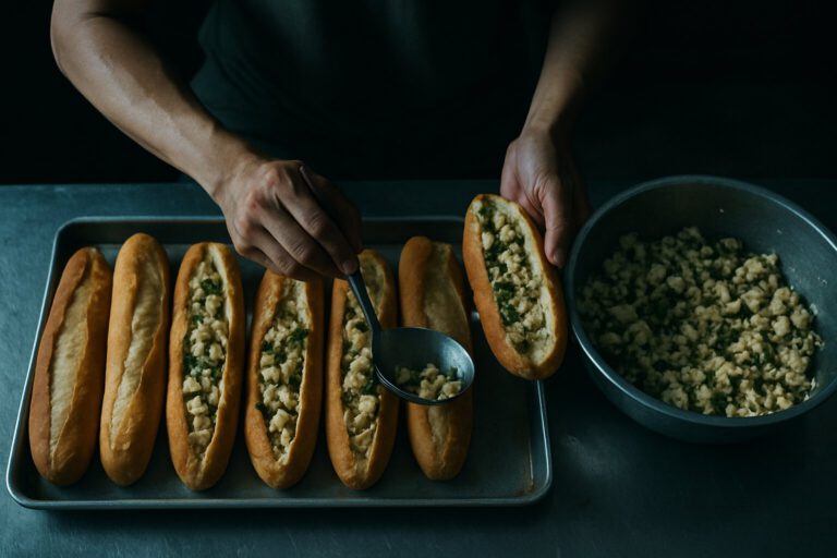 What time does the Banh Mi XANH kitchen start each day?