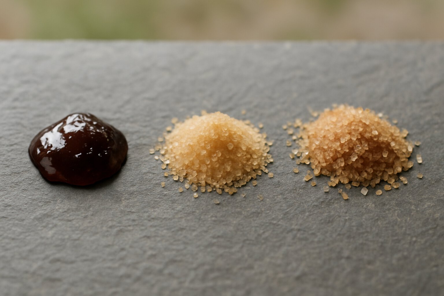Brown sugar syrup, palm sugar and soft brown sugar: what actually differs
