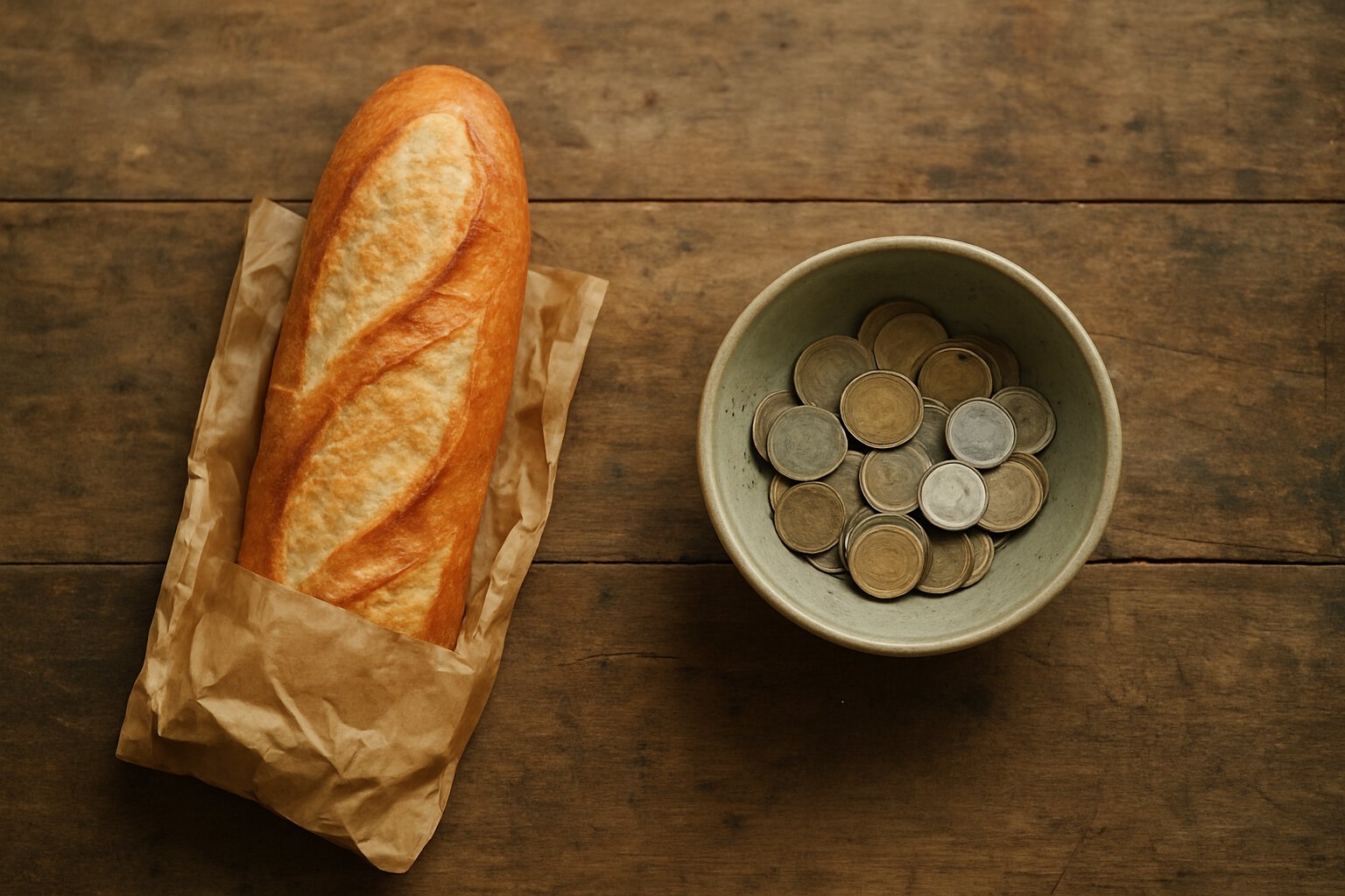 Giá một ổ bánh mì chay: tiền nằm ở chỗ nào trong ổ bánh