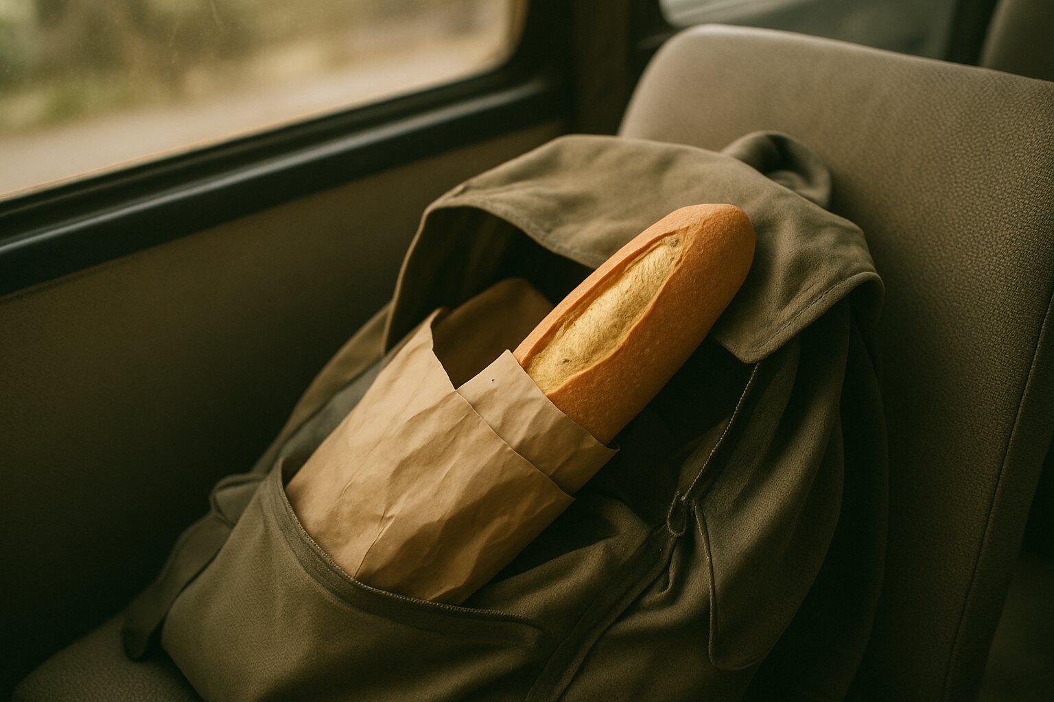 Carrying vegan banh mi on a long journey: how many hours, and how to wrap it