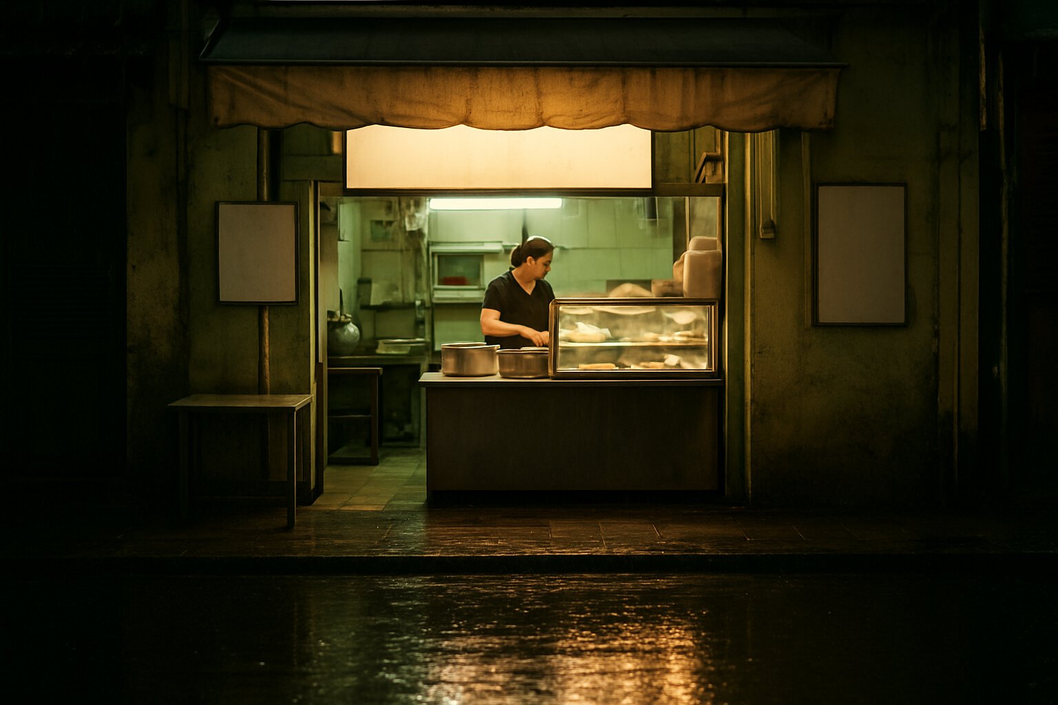 A night shift at a 24-hour shop: what happens between ten and six