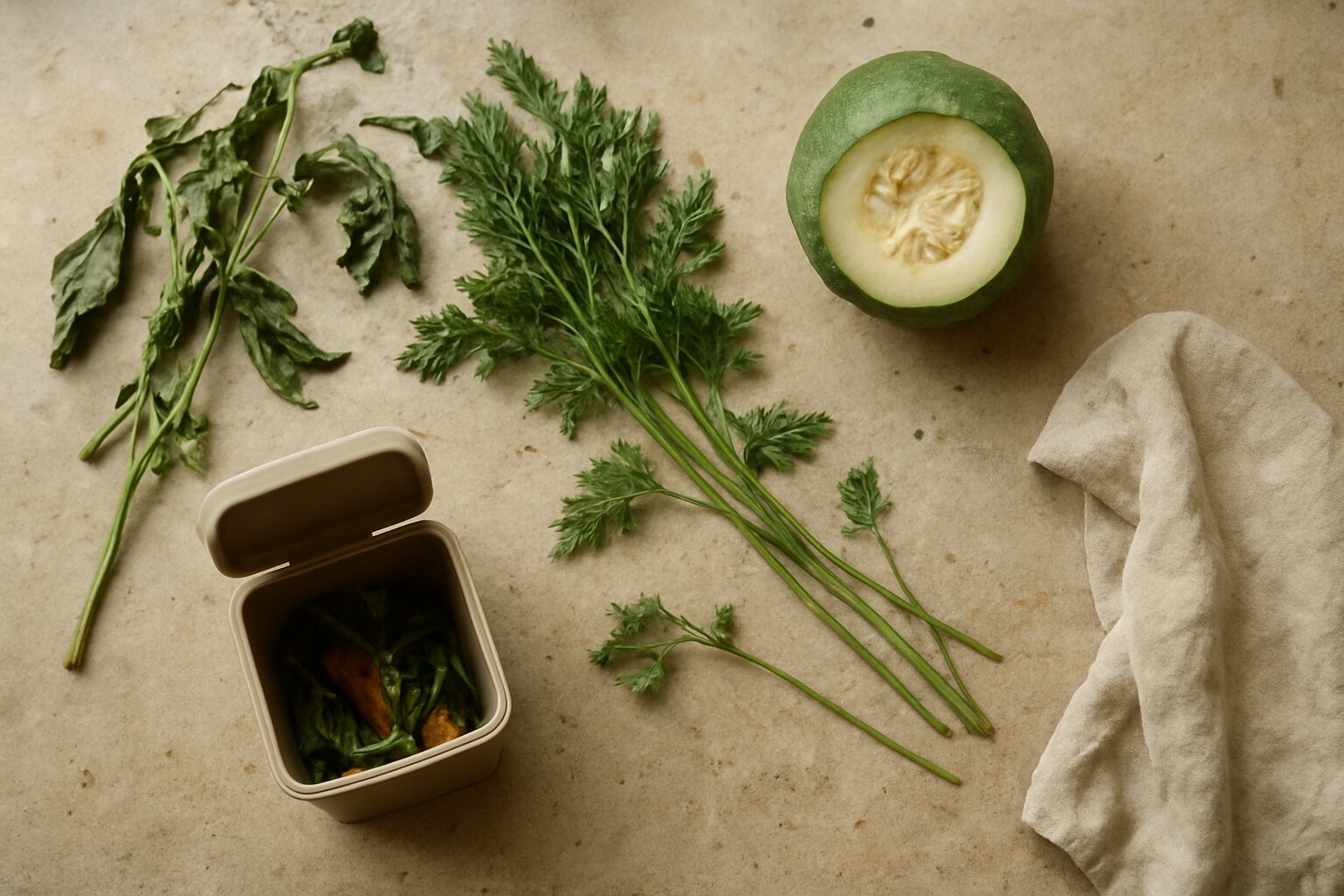 Five places food gets wasted in a kitchen without anyone noticing