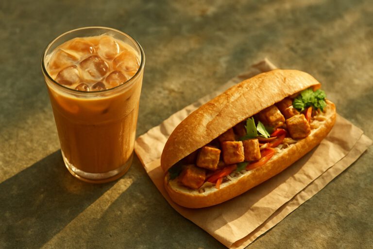 What to drink with a vegan banh mi: pair by taste, not by habit