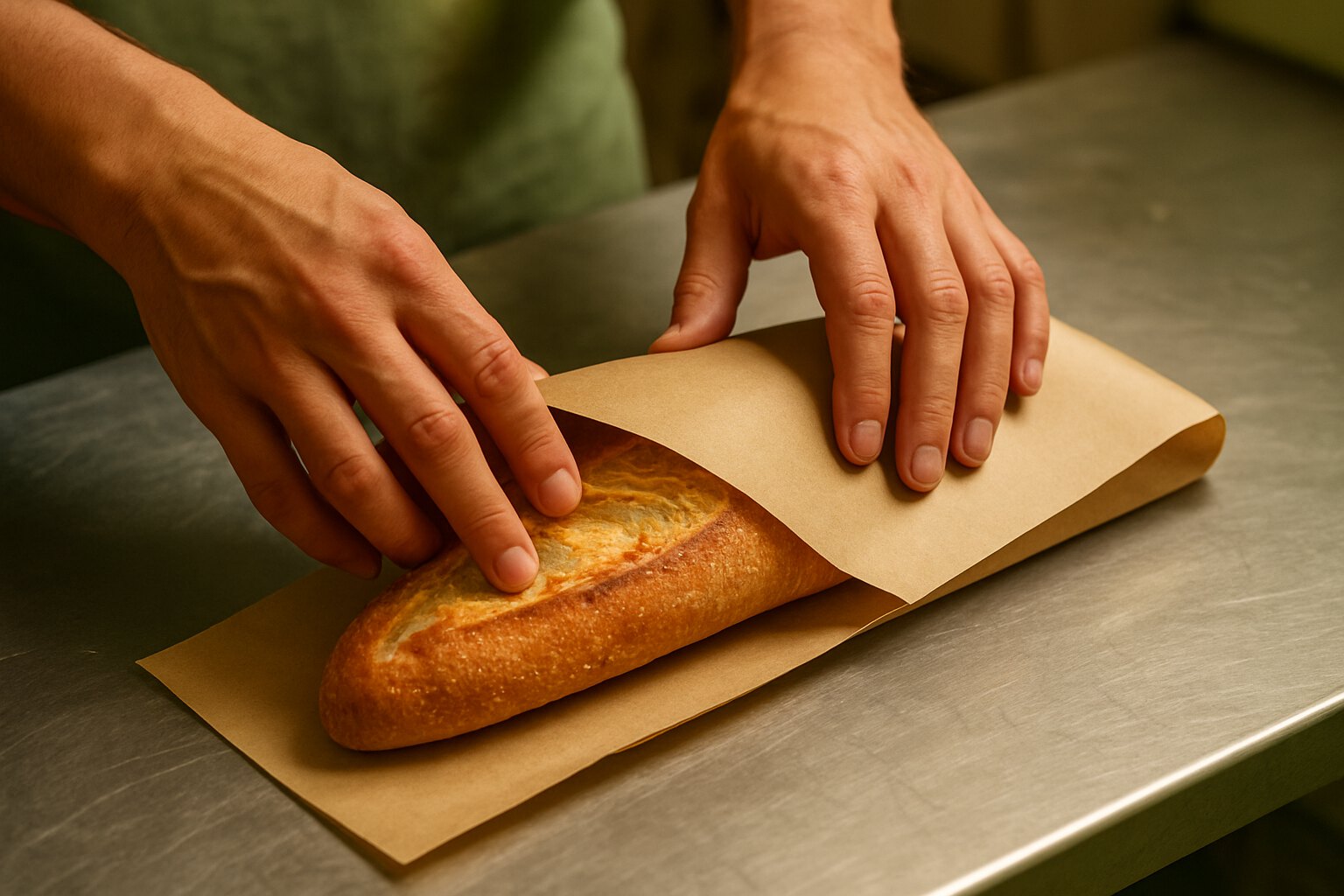 Why we wrap in paper and not in a plastic bag