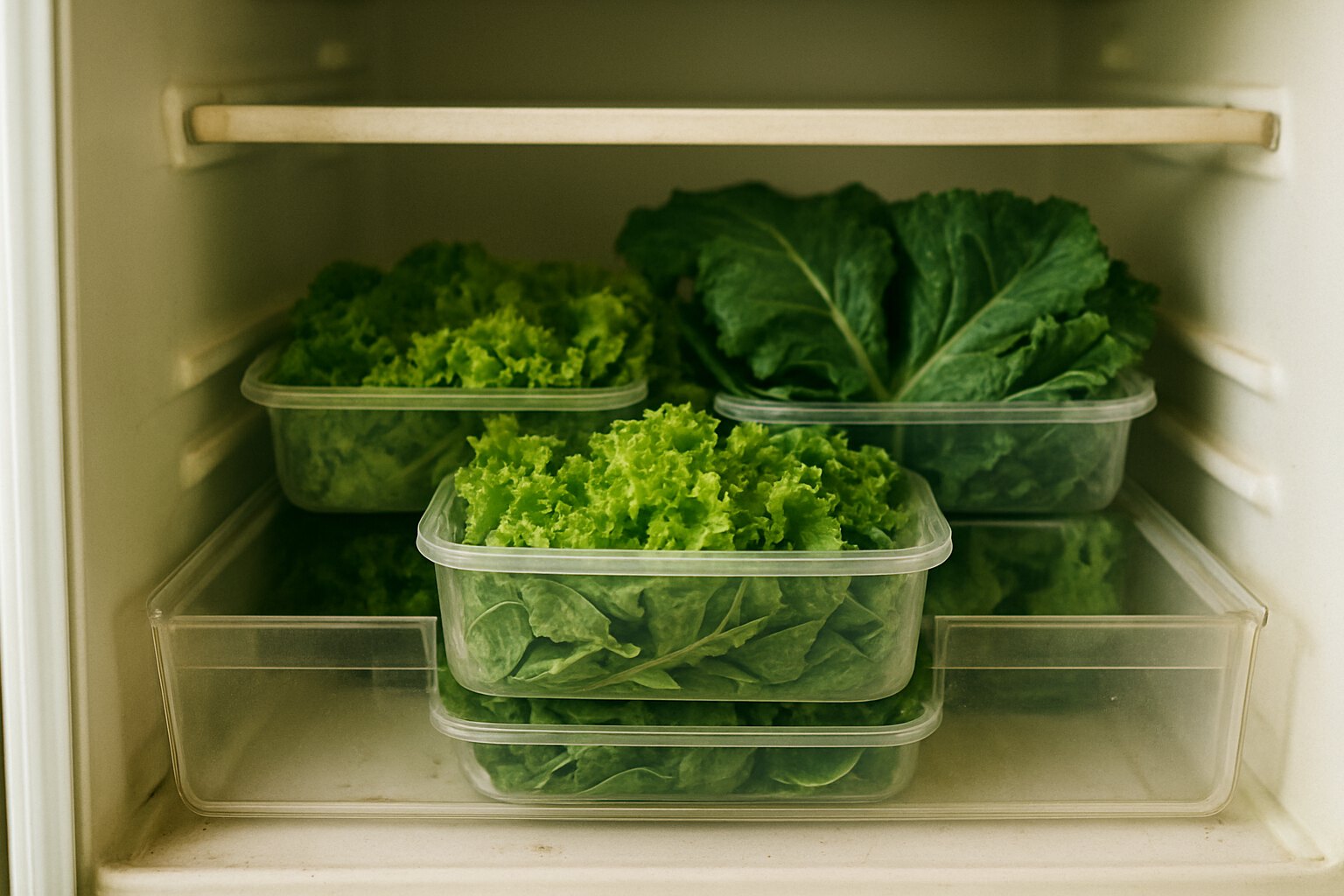 Xếp tủ lạnh sao cho rau để được lâu gấp đôi